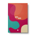 Business notebook Standart A4, 192 sheets (squared scattered),Type "Abstract botebook" (4 designs)