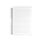 Business notebook Premium A4, 96 sheets (squared in a frame),Type "Spring Premium" (4 designs)