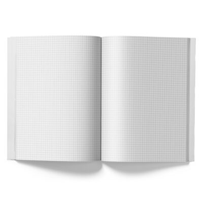 Business notebook Standart A4, 96 sheets (squared scattered), Type "Abstract notebook" (4 designs)