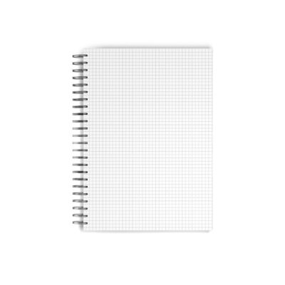 Business notebook Standard A4, 96 sheets (squared scattered), Type "Spring Standart" (4 designs)