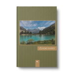 Business notebook Standart A4, 80 sheets (squared scattered), Type "Nature" (4 designs)