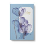 Business notebook A5, 96 sheets (squared scattered), Type "Flowers" (4 designs)