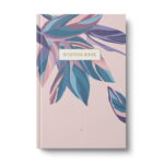 Business notebook A5, 96 sheets (squared scattered), Type "Ficus" (4 designs)