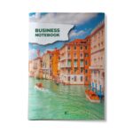 Business notebook A4, 96 sheets (squared scattered)