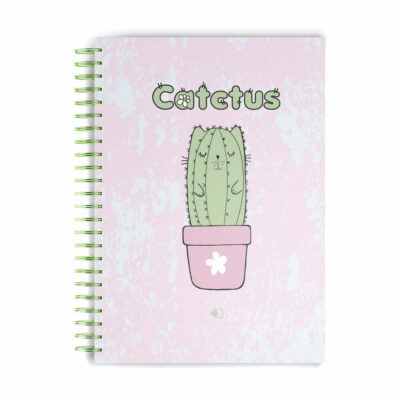 Notebook, Type "Сactus" A5 (4 designs)