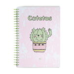 Notebook, Type "Сactus" A5 (4 designs)