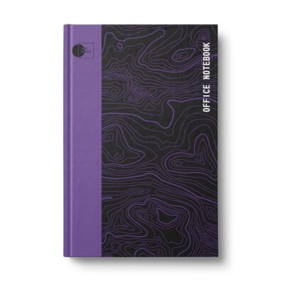 Business notebook Standart A4, 96 sheets (line scattered),Type "Office notebook" (4 designs)
