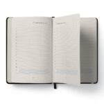 Annual undated diary, format A5* (130*202 +/- 2 mm)
