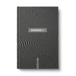 Business notebook A5, 96 sheets (squared scattered), Type "Strips" (4 designs)