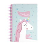 Notebook, Type "Unicorns" A5 (4 designs)