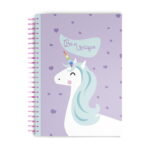 Notebook, Type "Unicorns" A5 (4 designs)